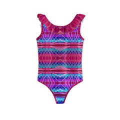 Dotty Kids  Frill Swimsuit by Thespacecampers