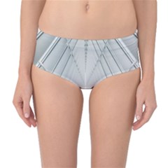 Architecture Building Mid-waist Bikini Bottoms by artworkshop