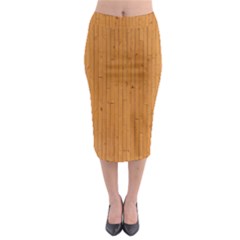 Hardwood Vertical Midi Pencil Skirt by artworkshop