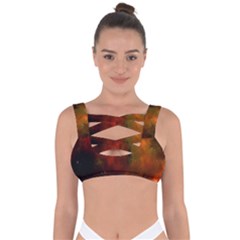Space Science Bandaged Up Bikini Top by artworkshop