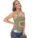 Motif-circle-vintage-circular-pattern Basic Halter Top View3