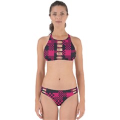 Cube-square-block-shape-creative Perfectly Cut Out Bikini Set by Amaryn4rt