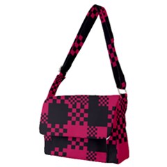 Cube-square-block-shape-creative Full Print Messenger Bag (m) by Amaryn4rt