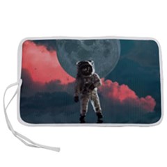 Astronaut-moon-space-nasa-planet Pen Storage Case (l) by Jancukart
