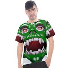 Monster-mask-alien-horror-devil Men s Sport Top by Jancukart