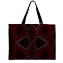 Abstract pattern geometric backgrounds Zipper Mini Tote Bag View1