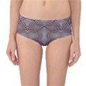 Abstract pattern geometric backgrounds Mid-Waist Bikini Bottoms View1