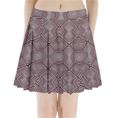 Abstract Pattern Geometric Backgrounds Pleated Mini Skirt by Eskimos