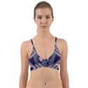 Abstract pattern geometric backgrounds  Wrap Around Bikini Top View1