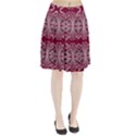 Abstract pattern geometric backgrounds  Pleated Skirt View1
