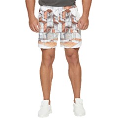 Rag-flats-onion-flats-llc-architecture-drawing Graffiti-architecture Men s Runner Shorts by Jancukart