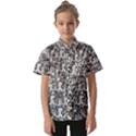 Sketchy Monster Insect Drawing Motif Pattern Kids  Short Sleeve Shirt View1