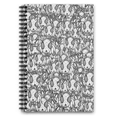 Sketchy Monster Insect Drawing Motif Pattern 5 5  X 8 5  Notebook by dflcprintsclothing