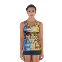 Colorful Structure Sport Tank Top  by artworkshop