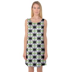 Hackers Town Void Mantis Hexagon Agender Pride Flag Sleeveless Satin Nightdress by WetdryvacsLair