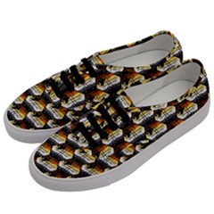 Hackers Town Void Mantis Hexagon Bear Pride Flag Men s Classic Low Top Sneakers by WetdryvacsLair