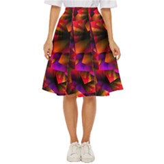 Squares Motif Geometric Pattern Classic Short Skirt by dflcprintsclothing