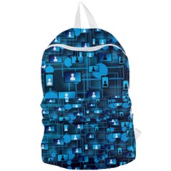 Smartphone-system-web-news Foldable Lightweight Backpack by Jancukart