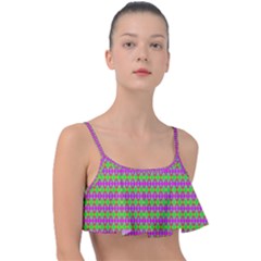 Alien Suit Frill Bikini Top by Thespacecampers