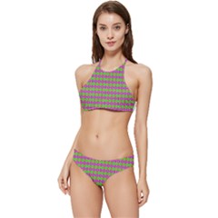 Alien Suit Banded Triangle Bikini Set by Thespacecampers