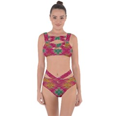 Cheetah Dreams Bandaged Up Bikini Set  by Thespacecampers