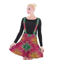 Cheetah Dreams Suspender Skater Skirt by Thespacecampers