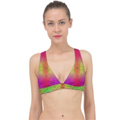 Mirrored Energy Classic Banded Bikini Top by Thespacecampers