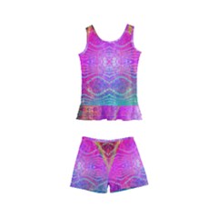 Trinfinite Kids  Boyleg Swimsuit by Thespacecampers