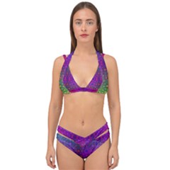 Stained Glass Vision Double Strap Halter Bikini Set by Thespacecampers