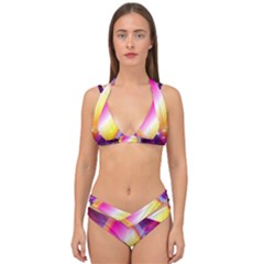 My Diamonds Double Strap Halter Bikini Set by Thespacecampers