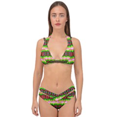 Extra Terrestrial Double Strap Halter Bikini Set by Thespacecampers