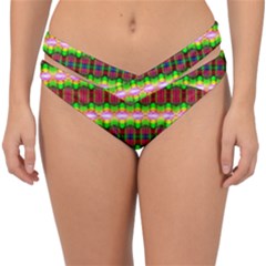 Extra Terrestrial Double Strap Halter Bikini Bottom by Thespacecampers
