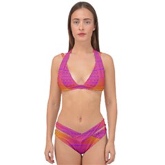 Destiny Sunrise Double Strap Halter Bikini Set by Thespacecampers