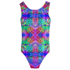 Deep Space 444 Kids  Cut-out Back One Piece Swimsuit by Thespacecampers
