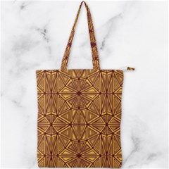 Abstract Pattern Geometric Backgrounds Double Zip Up Tote Bag by Eskimos