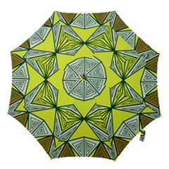 Abstract Pattern Geometric Backgrounds  Hook Handle Umbrellas (medium) by Eskimos