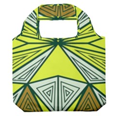 Abstract Pattern Geometric Backgrounds  Premium Foldable Grocery Recycle Bag by Eskimos