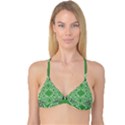 Abstract pattern geometric backgrounds  Reversible Tri Bikini Top View1