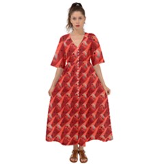 Sculpture-art-traffic-cones-plastic Kimono Sleeve Boho Dress by Jancukart