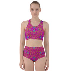 Pink Vacation Racer Back Bikini Set by Thespacecampers