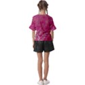 My Pour Cup Painting 1 CBDOilPrincess  Kids  V-Neck Horn Sleeve Blouse View2