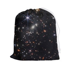 James Webb Space Telescope Deep Field Drawstring Pouch (2xl) by PodArtist