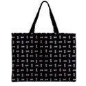 Fantasy Ethnic Caricature Motif Pattern Zipper Mini Tote Bag View2