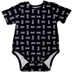 Fantasy Ethnic Caricature Motif Pattern Baby Short Sleeve Onesie Bodysuit by dflcprintsclothing