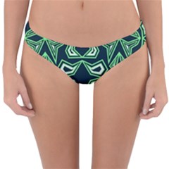Abstract Pattern Geometric Backgrounds  Reversible Hipster Bikini Bottoms by Eskimos