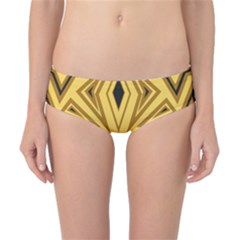 Abstract Pattern Geometric Backgrounds Classic Bikini Bottoms by Eskimos