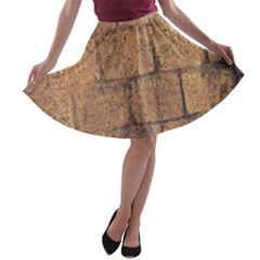 Architecture  A-line Skater Skirt by artworkshop