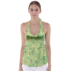Bathroom Ceramic  Babydoll Tankini Top by artworkshop