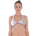 IM Fourth Dimension Black White 7 Halter Neck Bikini Top View1