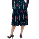 Christmas Pattern Design  Classic Velour Midi Skirt  View2